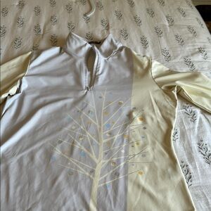 J. McLaughlin size large (12) quarter zip women’s top, long sleeve.